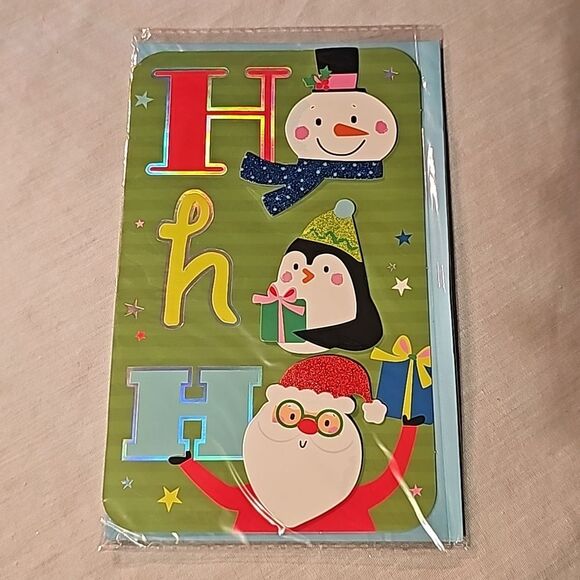 Pack of mystery 25 assorted Christmas cards with envelopes xmas holiday glitter - Picture 3 of 16